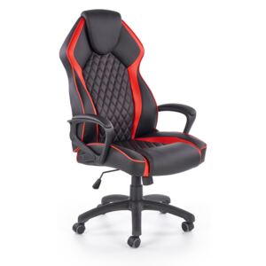 MAXMAX Herný stoličky VELO čierno / červená