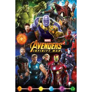 Plagát, Obraz - Avengers: Infinity War - Characters, (61 x 91.5 cm)