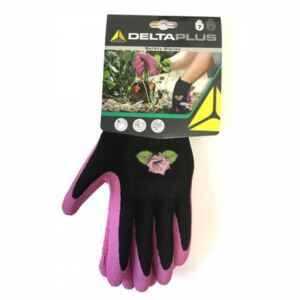 Záhradné rukavice číslo 7, ružové