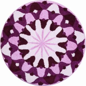 GRUND Mandala predložka VĚDĚNÍ fialová Rozmer: ø 60 cm