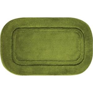 GRUND Kúpeľňový koberček GRANDE zelený Rozmer: 55x50 cm s výrezom pre WC