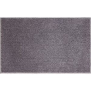 GRUND Kúpeľňový koberec ROMAN sivý Rozmer: 50x50 cm s výrezom na toaletu