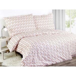 Goldea bavlnené posteľné obliečky - vzor 518 slavíci 140 x 200 a 70 x 90 cm