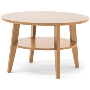 Konferenčný stolík Holly, Ø 800x500 mm, dub