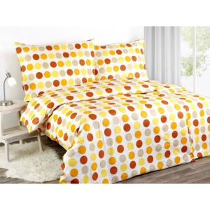 Goldea bavlnené posteľné obliečky - vzor 313 140 x 200 a 70 x 90 cm