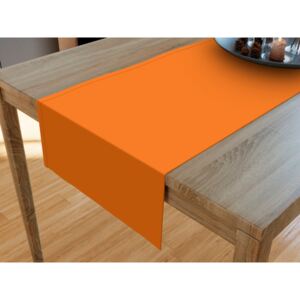 Goldea bavlnený behúň na stôl - oranžový 20x120 cm