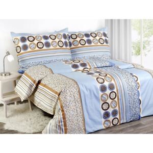 Goldea bavlnené posteľné obliečky - vzor 305 140 x 200 a 70 x 90 cm