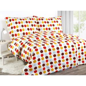 Goldea krepové posteľné obliečky- vzor 314 140 x 220 a 70 x 90 cm