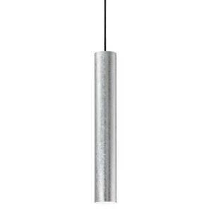 Ideal Lux 141800 Minimalistická závesná lampa LOOK SP1 ARGENTO strieborná