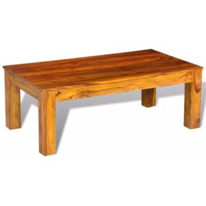 Konferenčný stolík, drevený masív sheesham 110x60x40 cm