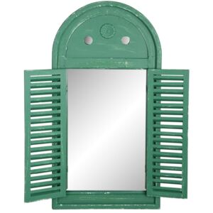 Zelené francúzske zrkadlo Ego Dekor Hullo