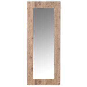 Zrkadlo hnedé drevené závesné TRANQUIL DELIGHTS