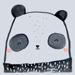 Ilustrácia Inky line panda, Laura Irwin