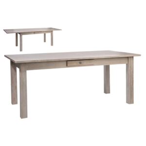Stôl drevený jedálensky rozkladací 180x90 BOHEMIAN PINK
