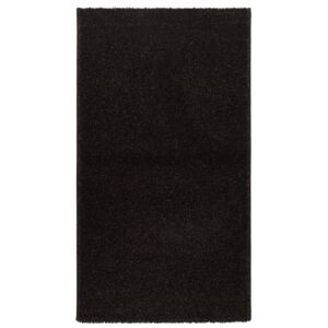 Antracitovosivý koberec Universal Veluro Negro, 57 x 110 cm