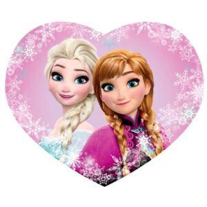 Detský vankúšik Frozen Elsa a Anna tvarovaný 31 x 24 cm