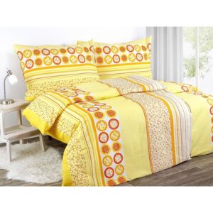 Goldea krepové posteľné obliečky - vzor 307 140 x 220 a 70 x 90 cm