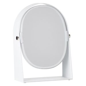 Biele stolové kozmetické zrkadlo Zone Parro