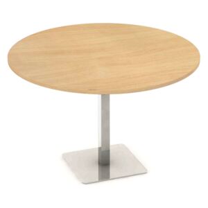 DREVONA Okrúhly stôl bukový Ø 120 cm REA FLAT 4