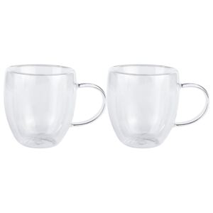 ERNESTO® Termopohár z borokremičitého skla (pohár na čaj, 2 kusy) (100325423)