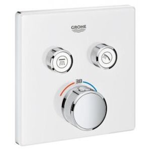Grohe Grohtherm Smart Control - podomietkový termostat na dva spotrebiče, biela/chróm, 29156LS0