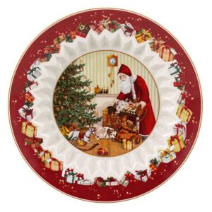 Villeroy & Boch Toy's Fantasy misa, Santa Claus rozdáva darčeky, Ø 25 cm