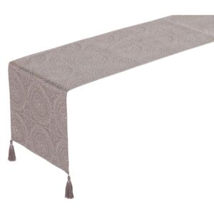 Sivý behúň na stôl Unimasa Loving, 150 x 40 cm