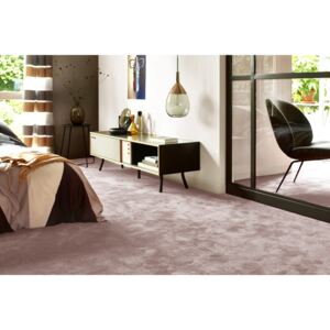 Metrážny koberec YARA ružový - 400 cm