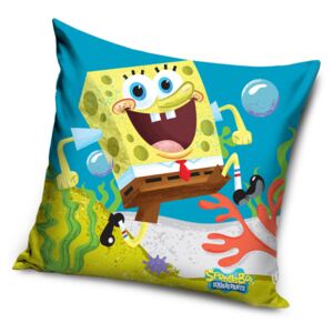 Obliečka na vankúšik Spongebob viacfarebná 40x40 cm