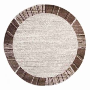 Kusový koberec Panter krémový kruh, Velikosti 150x150cm