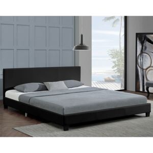 Čalúnená posteľ ,,Barcelona" 180 x 200 cm -čierna