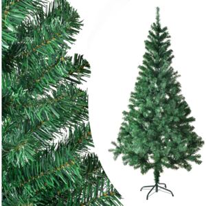 Umelý vianočný stromček - 210 cm, so stojanom, zelený