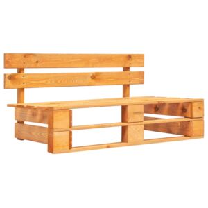Záhradná paletová lavička FSC drevo medovo-hnedá