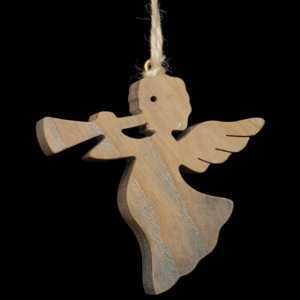 FLYING ANGEL WITH TRUMPET