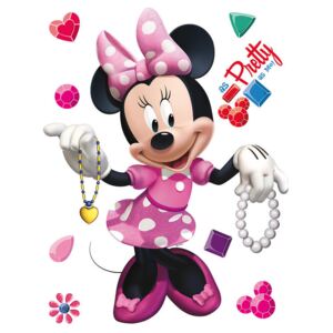Nálepka na stenu AG Design - Disney Minnie Mouse 30x30 cm