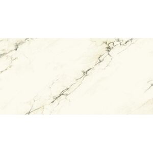 Dlažba Graniti Fiandre Marmi Maximum Imperial White 150x300 cm leštěná MML1861530