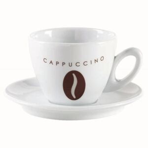 Šálka na cappuccino s podšálkou ( DOPREDAJ / 2+1 zdarma /)