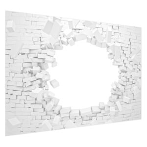 Samolepiaca fólia Zničená stena z tehiel 200x135cm OK4712A_1AL