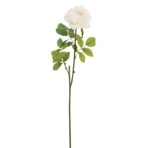 Dekorácie umelá biela ruža Mattie - 17 * 10 * 59 cm