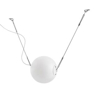 Lumina Perla závesná lampa sklenená guľa Ø 35 cm