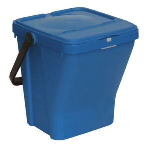 Odpadkový kôš Rolland na triedený odpad, objem 35 l, modrý