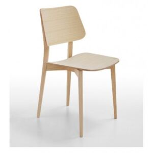 Moderná drevená stolička Joe