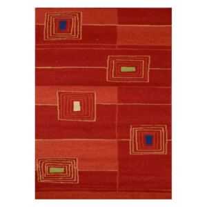 Kusový koberec Alvin červený, Velikosti 80x150cm