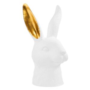 EASTER Zajac dekoračný 38 cm - biela