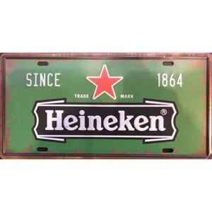 Ceduľa značka Heineken 30,5cm x 15,5cm Plechová tabuľa