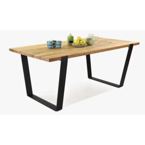 Moderný stôl do jedálne masív (medveď 180x96 cm)