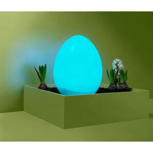 Solárne vajíčko so zmenou farieb