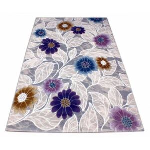 Luxusný kusový koberec akryl Domna krémový, Velikosti 80x150cm