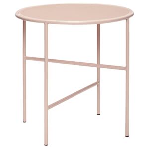 Kovový stolček Pink Glass ⌀ 44 cm