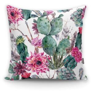 Obliečka na vankúš Minimalist Cushion Covers Cactus And Roses, 45 × 45 cm